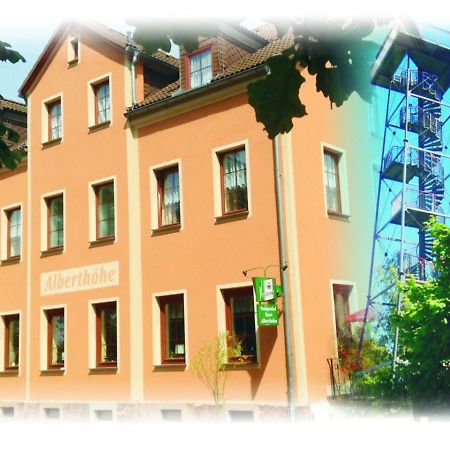 Waldgasthof & Hotel Alberthoehe Lichtenstein  Exterior foto